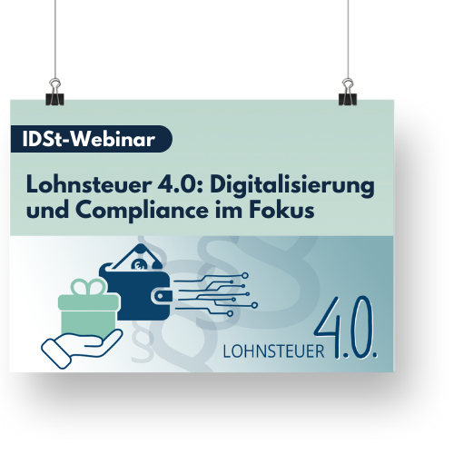 IDST Lohnsteuerwebinar EVENT Aufmacher Detail 500X500px