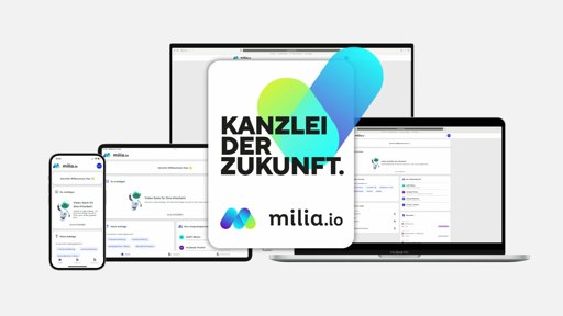 Willkommen in der Kanzlei der Zukunft | milia.io