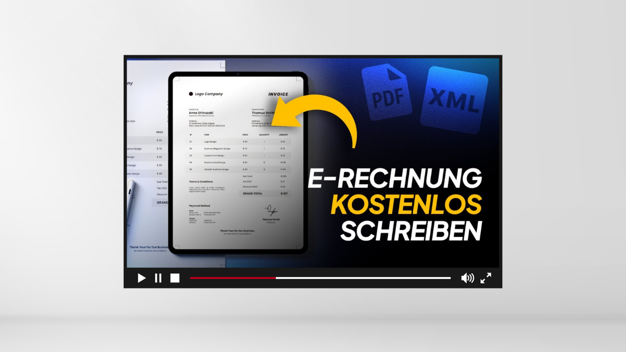E-Rechnung schreiben ab 2025: Kostenlose Software vorgestellt