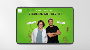 DATEV-Podcast: Steuern. Mit Recht!